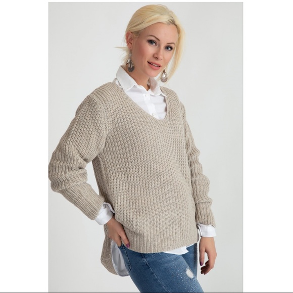 Sweaters - Chunky HIgh Low Sweater